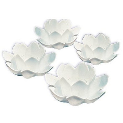 Poolmaster Floating White Blossom Lights Set of 6