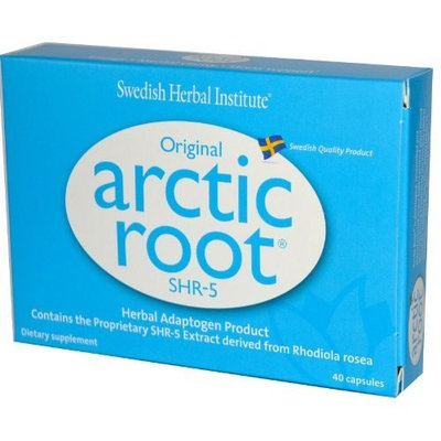 Swedish Herbal Institute, Original Arctic Root Rhodiola Rosea, SHR-5, 40 Capsules