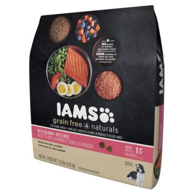 IAMS Iams Iams Grain Free Naturals Salmon & Red Lentils Dry Dog Food 9.3 Lb