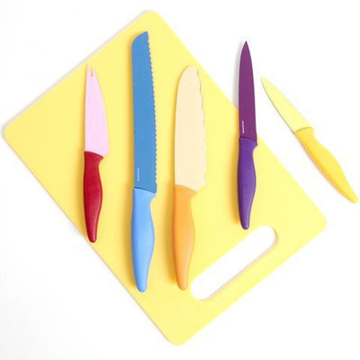 Gibson Overseas, Inc. Primary Basics 6-Piece Nonstick Cutlery Set
