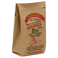 Lysander's Rub, Spicy Bourbon Flavor, 3.8-Ounce (Pack of 6)