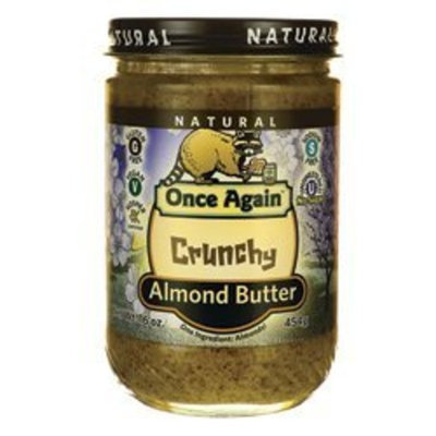 Once Again Nut Butters C Once Again Nut Butters (C) Almond Btr, Crnch, Ns, 16-Ounce