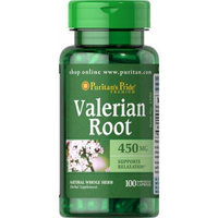 Puritan's Pride Valerian Root 450 mg-100 Capsules