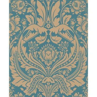 Graham & Brown Desire Wallpaper -Teal