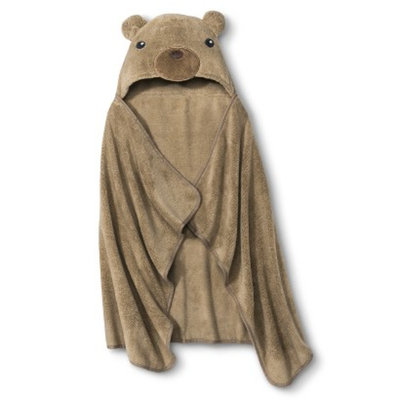 Circo Newborn Bear Wrap Towel - Brown