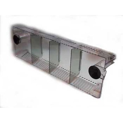 TOM Aquarium Accessories Betta Security House with Lid - 4 compartments