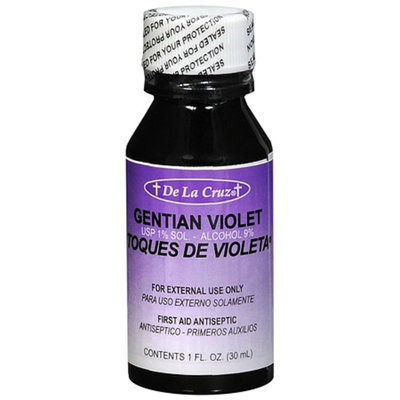 De La Cruz Gentian Violet First Aid Antiseptic Liquid