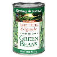 Westbrae Natural Vegetarian Organic Green Beans, French Cut, 14.5 Ounce Cans (Pack of 12)