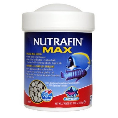 Hagen Nutrafin Max Spirulina Tablets, 3.88-Ounce