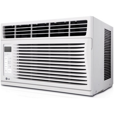 Lg Window Air Conditioners: LG Electronics 6,000 BTU 115 Volt Window Air Conditioner with Remote LW6014ER