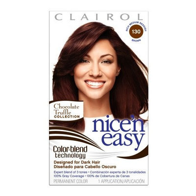 Clairol Nice 'n Easy Color, 130 Medium Reddish Brown (Pack of 3)
