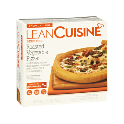 Lean Cuisine Casual Cuisine Deep Dish Roasted Vegetable Pizza