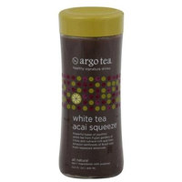 Argo Tea Tea, White Acai, 13.5-Ounce Glass (Pack of 6)