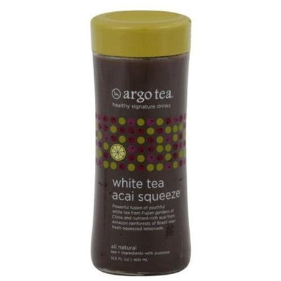 Argo Tea Tea, White Acai, 13.5-Ounce Glass (Pack of 6)