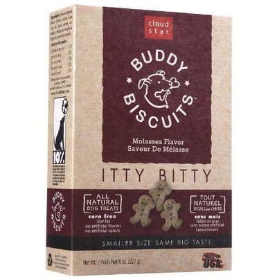 Cloud Star Itty Bitty Buddy Biscuits Dog Treats, 8oz Box