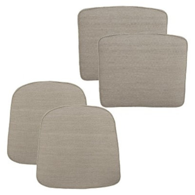 Outdoor Patio Cushion Set: Threshold 4 Piece Tan for, Loft Collection