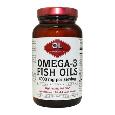 Olympian Labs Omega 3 Fish Oils Softgels
