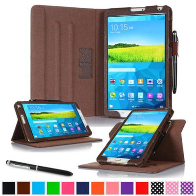 roocase Samsung Galaxy Tab S 8.4 Case - Dual View Multi-Angle Stand 8.4-Inch 8.4