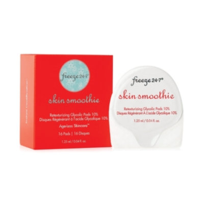 Freeze 24-7 Skin Smoothie Retexturizing Glycolic Pads, 2.2 oz