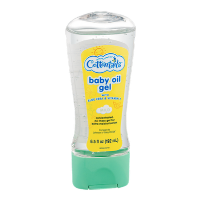 Cottontails Baby Oil Gel with Aloe Vera & Vitamin E Mild