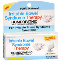 The Relief Products Irritable Bowel Syndrome Therapy Homeopathic Fast Dissolving Tablets, 70 ea