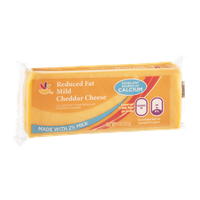 Ahold Reduced Fat Mild Cheddar Cheese Chunk