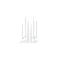 Weddingstar 8545-08 10 H Lighting Candle Set- White