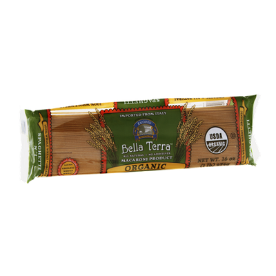 Bella Terra Organic Macaroni Product Spaghetti
