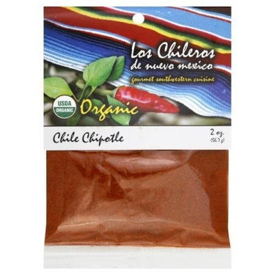 Los Chileros Organic Chile Chipotle Powder, 2 Ounce (Pack of 12)