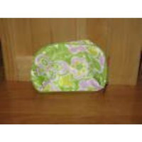 Clinique Lovely Green Flower Cosmetics Bag