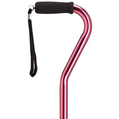 Harvy Men Adjustable Center Balance Offset Cane Rose Aluminum -Affordable Gift! Item #DHAR-9051922
