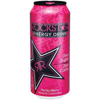 RockStar PerfectBerry Perfectly Carbonated Energy Drink, 16 fl oz