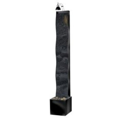 Kenroy Home Shimmer 57 in. Indoor Floor Fountain with Light-DISCONTINUED