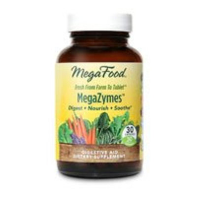 MegaZymes DailyFoods - Vegetarian MegaFood 30 Tabs