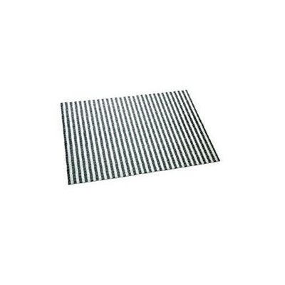 Cats Rule Perfect Litter Mat Black & White Stripe