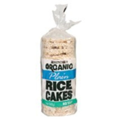 Koyo Organic Rice Cakes, Plain, No Salt, 6-Ounce Bags (Pack of 12) ( Value Bulk Multi-pack)