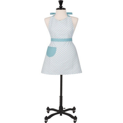 Handstand Kids Blue Polka Dot Kid's Apron