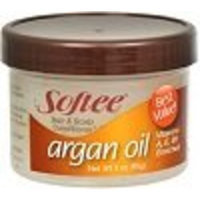 Softee Hair and Scalp Conditioner Argan Oil, 3 Ounce (Pack of 6)