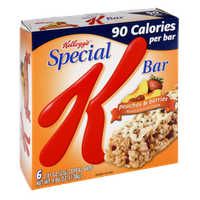 Special K® Kellogg Calories Peaches & Berries Cereal Bars