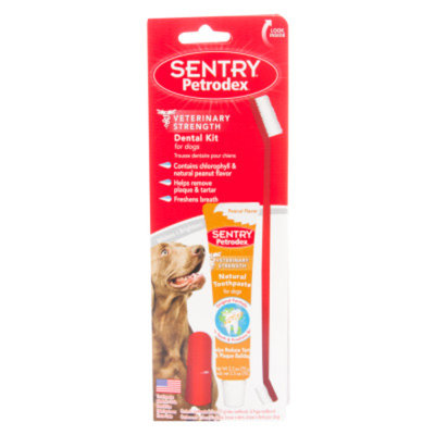Sentry SENTRYA PetrodexA Veterinary Strength Dog Dental Kit