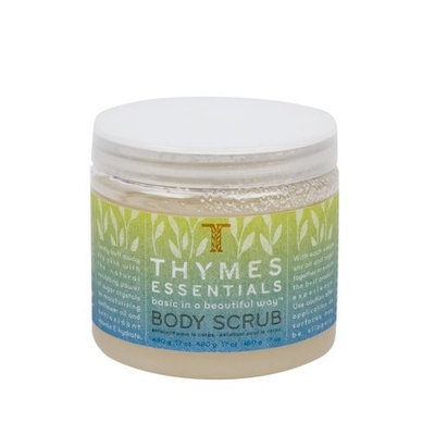 Thymes Body Scrub, Essentials, 17-Ounce Jar