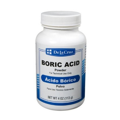 De La Cruz Boric Acid Powder 4 OZ.