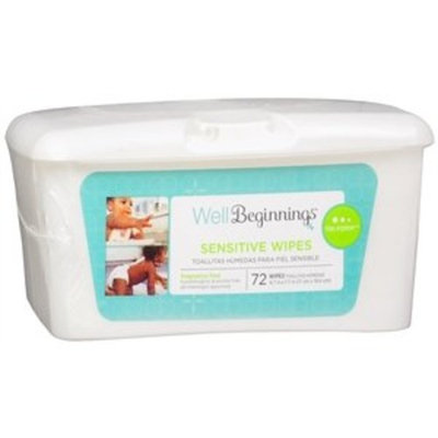 Walgreens Premium Baby Wipes, Sensitive, 72 ea