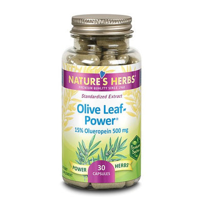 Nature's Herbs - Olive Leaf-Extract - 30 Capsules