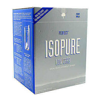 Nature's Best Perfect Isopure Low Carb Creamy Vanilla Protein Drink Mix Powder