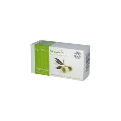 Bentley Organic 0601088 Deep Cleansing Organic Soap, Olive, Tea Tree & amp, Eucalyptus, 5. 3 oz - 150 g - 5. 3 oz