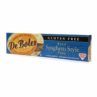 DeBoles Gluten Free Rice Spaghetti Pasta