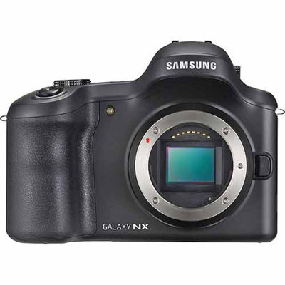 Samsung Galaxy NX-GN120 20.3MP Mirrorless Wi-Fi Digital Camera Body Only EK-GN12