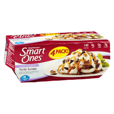 Weight Watchers Smart Ones Smart Delights Turtle Sundae - 4 CT