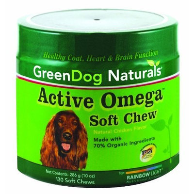 Green Dog Naturals GreenDog Naturals Active Omega Soft Chews, 130 Soft Chews